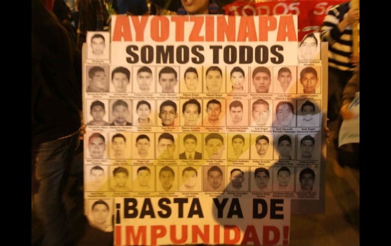 La CNDH detectó 32 inconsistencias de la investigación sobre la desaparición de los 43 normalistas de Iguala. EFE / ARCHIVO