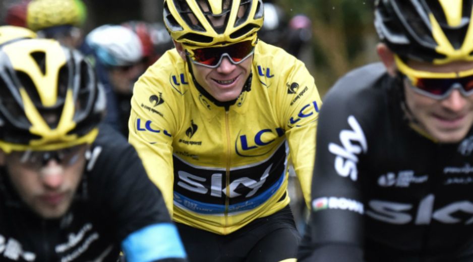 Froome logró la victoria en una etapa tranquila. AFP / E. Feferberg