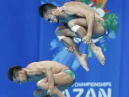 García y Sánchez son además subcampeones olímpicos de la prueba. EFE / V. Xhemaj