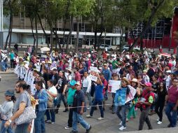 Según datos oficiales, alrededor de mil 800 personas participaron en la marcha. SUN / C. Rogel