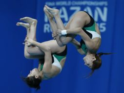 Orozco y Espinosa no atraviesan por su mejor momento, ya que en los Panamericanos de Toronto obtuvieron el tercer lugar. EFE / V. Xhemaj