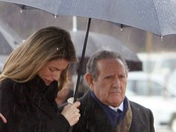 El abuelo materno de la reina, Francisco Rocalosano, falleció a los 98 años de edad. AFP / P. Marcou