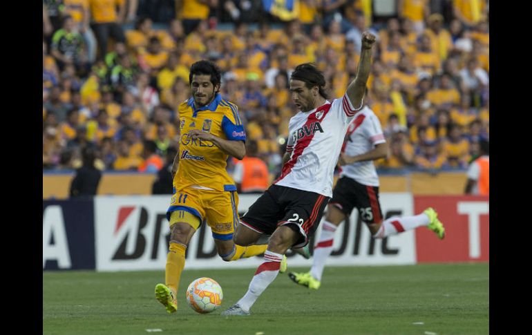 'Nosotros, con nuestro público, esta copa no se nos puede escapar', afirma Marcelo Gallardo, DT del equipo argentino. AP / C. Palma