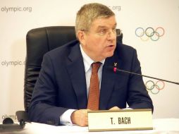 Thomas Bach pide mejorar la transparencia de la Institución. NTX / ARCHIVO