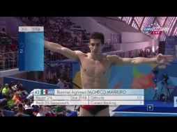 Rommel Pacheco obtiene el séptimo lugar en semifinales con 483.15 puntos. TWITTER / @CONADE