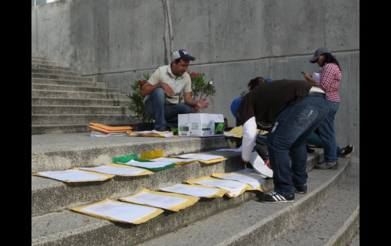 Los representantes del movimiento magisterial en Jalisco aseguran que la Secretaría de Educación se ha negado a ayudarlos. EL INFORMADOR / A. Hinojosa