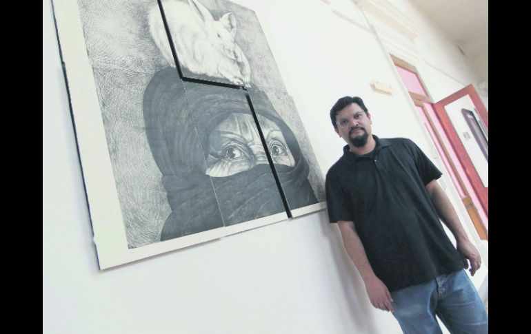 'Mi encuentro conmigo' permanecerá en exhibición hasta mediados de octubre. EL INFORMADOR / E. Barrera