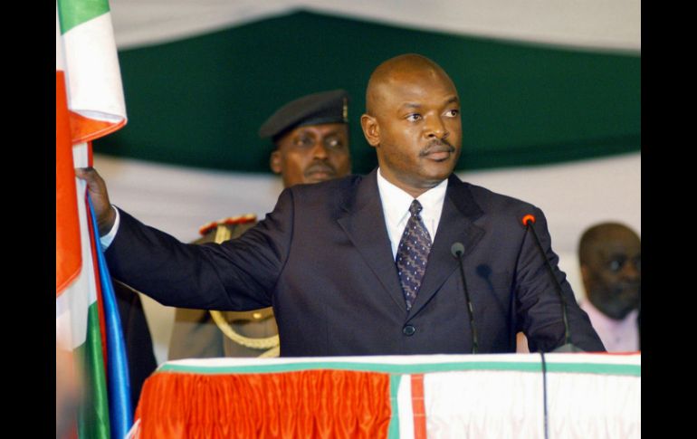 El asesinato presumiblemente agravará las tensiones en Burundi, aquí el Mandatario Pierre Nkurunziza. AP / ARCHIVO