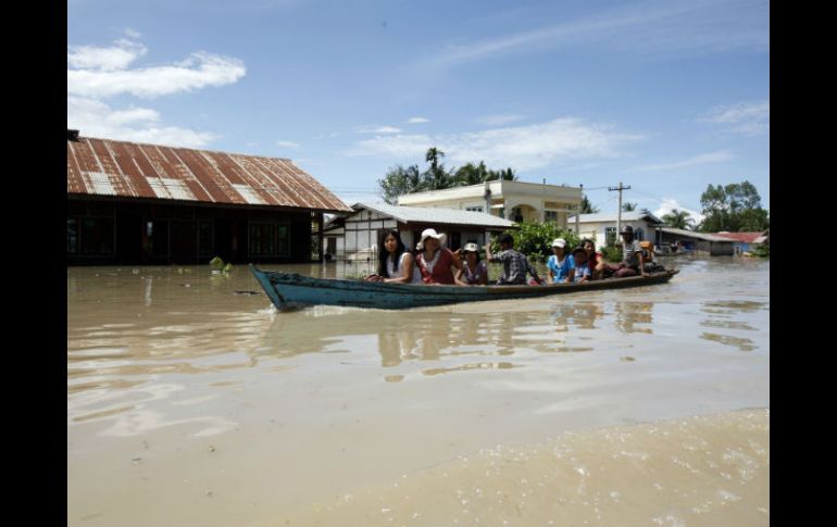 Unas 156 mil personas se han visto afectadas por las inundaciones provocadas por las intensas lluvias. AP / K. Win