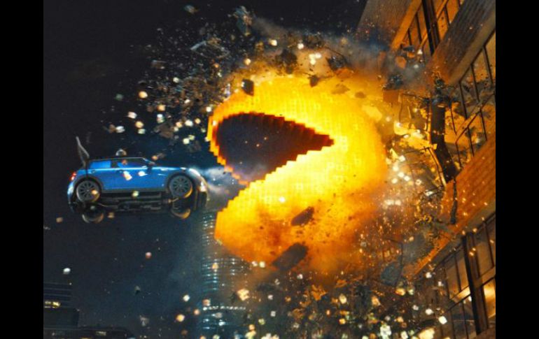 El largometraje 'Pixels' ha sido vista por dos millones 155 mil 187 personas. TWITTER / @PixelsMovie