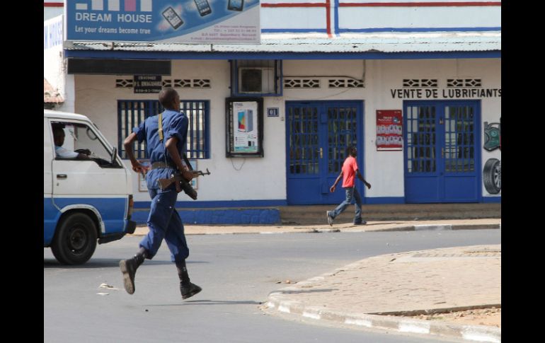 Burundi está convulsionada desde abril, después que Nkurunziza se postulara como como candidato a la presidencia. AFP / ARCHIVO