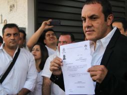 Cuauhtémoc Blanco pide al edil actual de que a su comisión le corresponde entregar información del estado de la administración. EFE / ARCHIVO