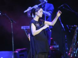 Para Julieta Venegas su nuevo álbum 'Algo Sucede' es una celebración a la vida. EFE / ALF