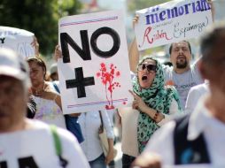 Después del asesinato de Rubén Espinosa, en varias ciudades han ocurrido manifestaciones que exigen justicia. AFP / P. Pardo