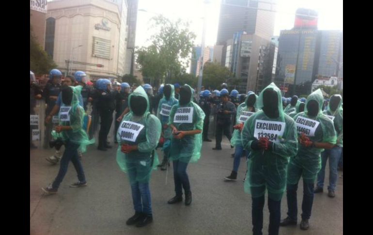 El movimiento está conformado por estudiantes que no obtuvieron lugar. TWITTER / @quechidoelmaes