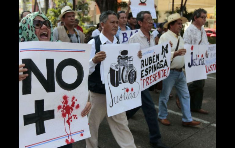 Con 102 comunicadores asesinados desde el año 2000 hasta 2014, México es uno de los países más peligrosos para ejercer el periodismo. AFP / ARCHIVO