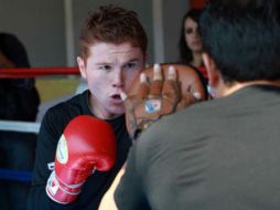 Saúl 'Canelo' Álvarez. La pelea está proyectada para realizarse el próximo mes de noviembre en Las Vegas. MEXSPORT / ARCHIVO