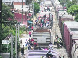 CAMBIO DE RUTA. Las detenciones se concentran en la ruta migrante que atraviesa el Occidente del país. NTX /