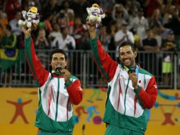 Rodolfo Ontiveros y Juan Virgen ganaron el oro en Panamericanos 2015. TWITTER / @Conade