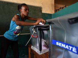 Se espera que los resultados finales del proceso electoral tarden varios días en conocerse. AFP / H. Retamal