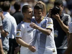 Giovani dos Santos anotó su segundo gol con su nuevo equipo al minuto 63. AP / J. Hong