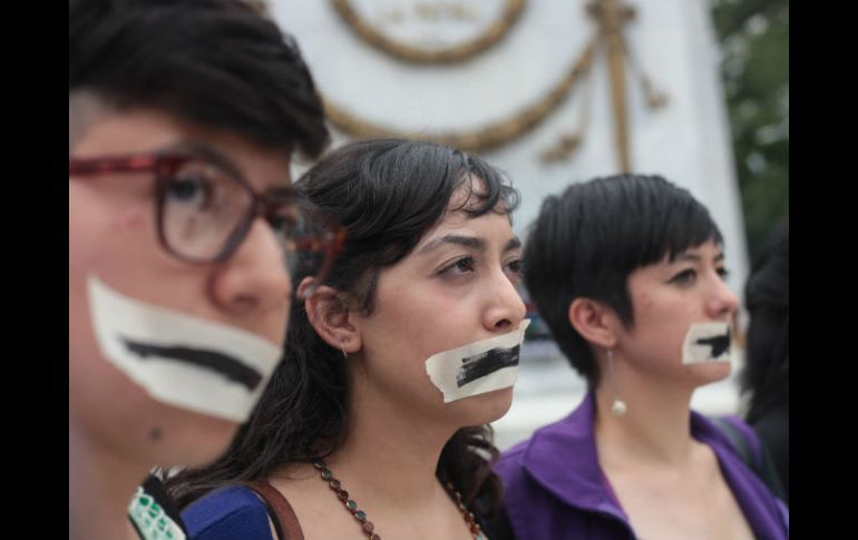 Este fin de semana continuaron las protestas en diversas ciudades del país por los ataques contra comunicadores. EFE / S. Gutiérrez