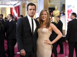 El matrimonio es el segundo para Aniston, de 46 años, y el primero para Theroux, de 44. AP / ARCHIVO