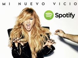 Rubio es la mexicana con más 'streams' por este tema en la plataforma musical Spotify. TWITTER / @paurubio