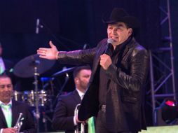 José Manuel Figueroa. Se presentó en el Zócalo de la Ciudad de México, donde acompañó a la Original Banda el Limón. NTX / N. Gutiérrez