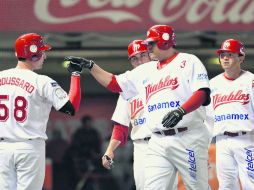 El primera base de los Diablos, Japhet Amador, es el líder de jonrones de la Liga Mexicana de Beisbol, con 41 vuelacercas. ESPECIAL / LMB