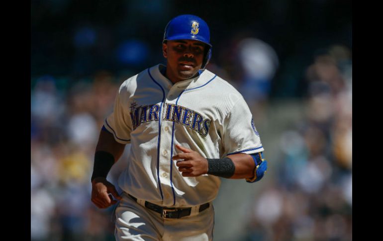 Nelson Cruz. El jonronero de los Marineros de Seattle tuvo una semana extraordinaria y se colocó como líder de jonrones de la MLB. AFP / O. Greule