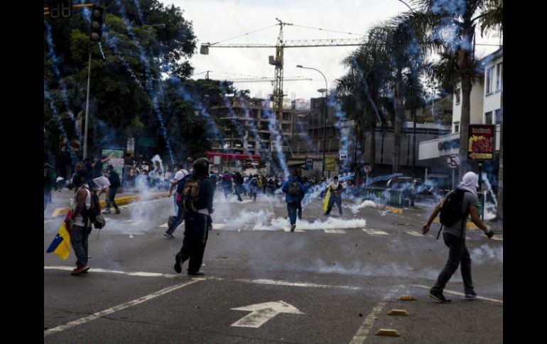 El dirigente fue aprehendido en 2014 por el delito de rebelión, tras las protestas violentas de San Cristóbal. EFE / ARCHIVO