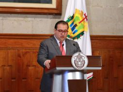 Previamente, Javier Duarte dijo que estaba en contra del fuero y también del linchamiento mediático. EFE / ARCHIVO