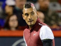 Kyrgios venció a Stan debido a su retiro en el tercer set. AFP / ARCHIVO