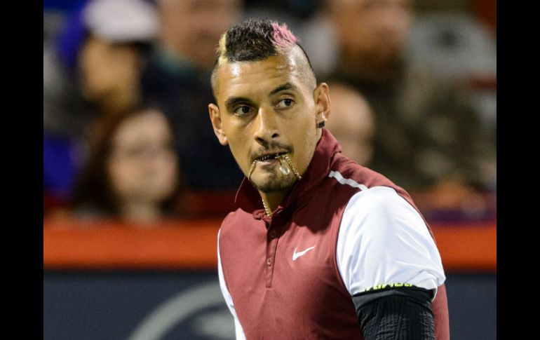 Kyrgios venció a Stan debido a su retiro en el tercer set. AFP / ARCHIVO