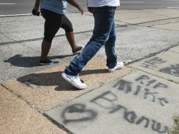 El estado de emergencia fue implementado después de las protestas por el primer aniversario de la muerte de Michael Brown. AFP / S. Olson