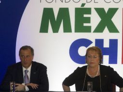 Meade también destacó la amplitud y riqueza de los lazos que unen a Chile y México. NTX / I. Hernández