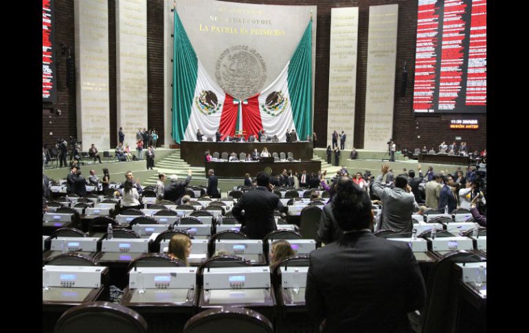 Los diputados de la LXIII Legislatura del Congreso de la Unión entrará en funciones a partir del 1 de septiembre próximo. NTX / ARCHIVO