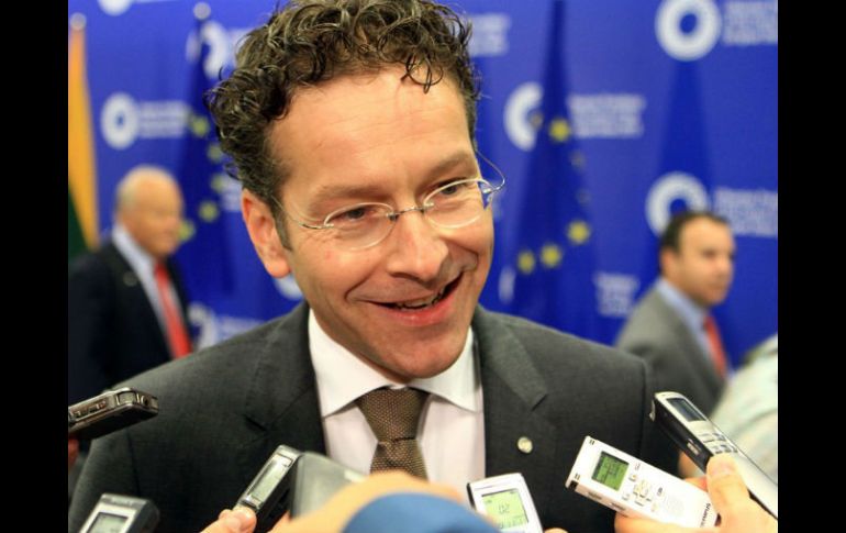 Jeroen Dijsselbloem reconoce que la sostenibilidad de la deuda griega sigue siendo un punto importante de preocupación. AFP / ARCHIVO