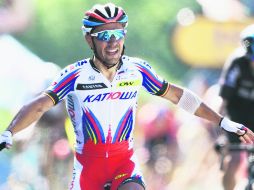 Joaquim Rodríguez. El ciclista español se llevó dos etapas en el Tour de Francia de este año. AP /