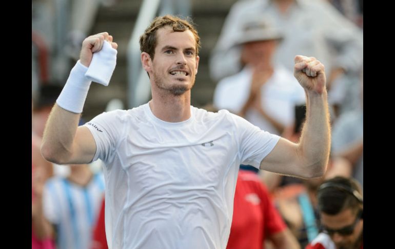 Andy venció a Novak Djokovic este fin de semana en Canadá. AFP / M. Panagiotakis