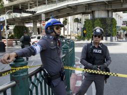 Policía acordonó la zona para seguir con las investigaciones. AP / M. Baker