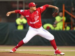 El lanzador Marco Duarte fue el abridor designado para el primer duelo entre los Diablos Rojos y los Toros. MEXSPORT / A. Macías