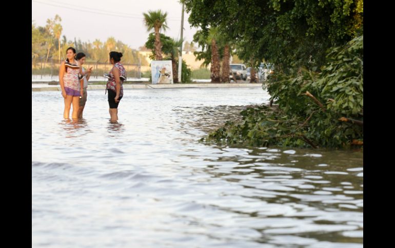 Los municipios de Escuinapa y Rosario resultaron afectados por las intensas lluvias que se presentaron. NTX / ARCHIVO