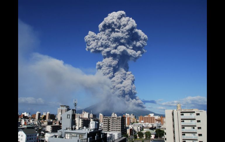 El pasado 15 de agosto elevaron del tres al cuatro su nivel de alerta para el Sakurajima. AP / ARCHIVO