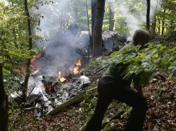 Chocan a mil 500 metros de altura en una zona montañosa cerca del pueblo de Cerveny Kamen. EFE / R. Stoklasa