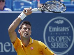 Novak Djokovic busca su primer título en este Masters. AP / J. Minchillo