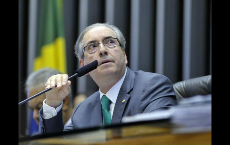 Cunha está acusado de haber recibido cinco millones de dólares en sobornos entre el 2006 y el 2012 en relación a Petrobras. NTX / ESPECIAL