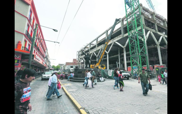 Avenida Hidalgo. Las seis rutas que ofrecen el Ayuntamiento de Guadalajara y la SIOP padecen por fallas de circulación. EL INFORMADOR / A. García