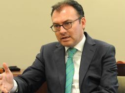 Videgaray Caso entiende que su actuación generó una percepción que contribuyó a deteriorar la confianza en funcionarios. NTX / ARCHIVO